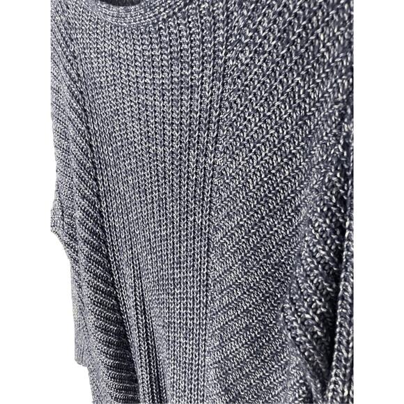 Lou & Grey Womens Sweater Small Blue Long Sleeve Oversized Knit Pullover - Picture 2 of 5